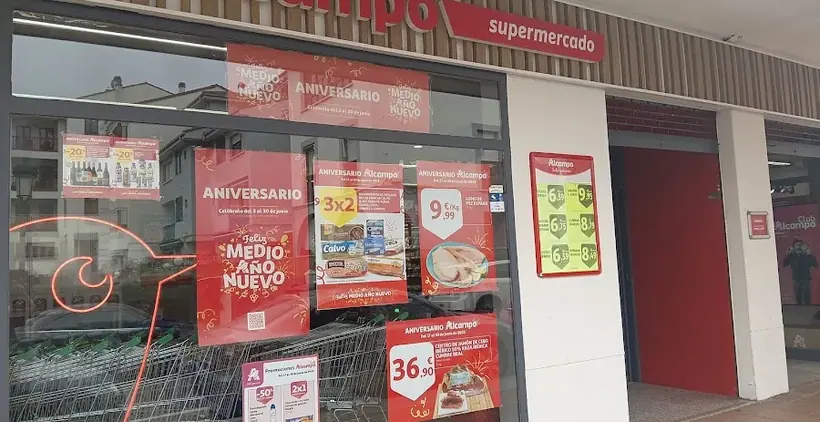 Alcampo Supermercado en Calle San Antonio nº 5, Carreño