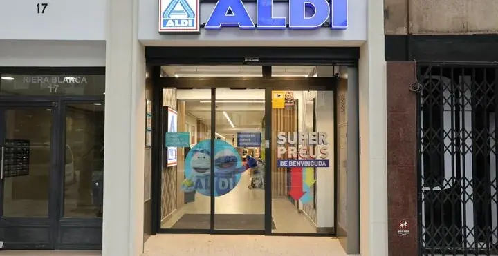 Aldi en Carrer de la Riera Blanca 17, Barcelona