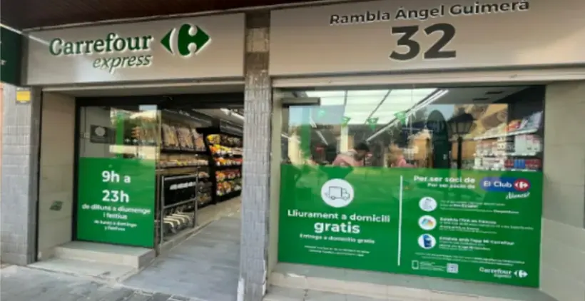 Carrefour Express en Rambla Ángel Guimera, 32, Alella