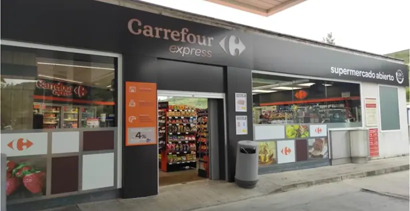 Carrefour Express en Autopista A-1 Burgos-Malzaga P.k.35 (dirección Malzaga), Junto a la Estación Cepsa, Briviesca