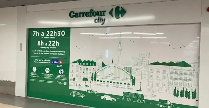 Carrefour Express en Plaza de Castilla, Madrid