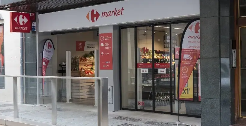 Carrefour Market en Calle Leyre, 14, Pamplona