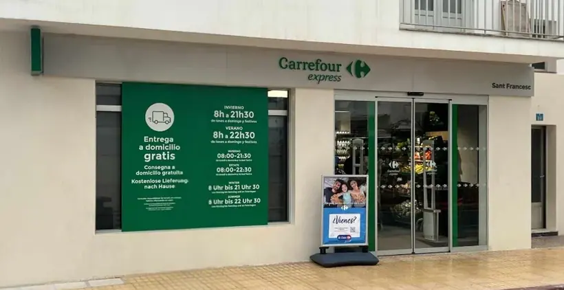 Carrefour Express en Calle Pla del Rei, 87, San Francesc - Formentera