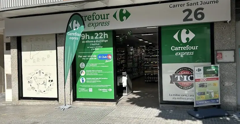 Carrefour Express en Carrer Sant Jaume, 26, Granollers