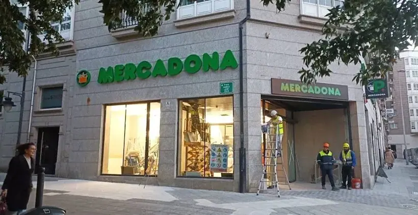 Mercadona en Rúa Españoleto, 1, Ferrol